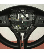2014-2019 MASERATI GHIBLI S Q4 STEERING WHEEL LEATHER BLACK W/ SWITCHES OEM - $4,062.71 MXN