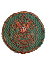 1948-1951 JUNIOR ASSISTANT SCOUTMASTER GAUZE BACK BOY SCOUTS OF AMERICA ... - £7.19 GBP