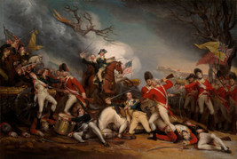Decor Battle of Princeton Oil painting Wall art Giclee Printed on Canvas - £9.02 GBP+