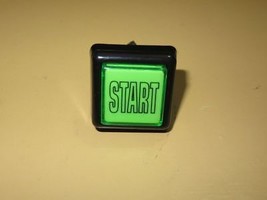 Square Button With Microswitches And Lamp for Jamma Arcade Machine - £4.13 GBP