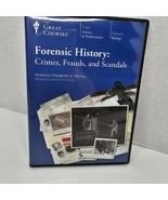 Forensic History: Crimes, Frauds, and Scandals 4-disc DVD set Only No Book - $15.47