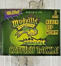 Mudville Castmaster Catfish Tackle Dip Tube Glow 2 Pack Lot of 4 Packs New - £11.86 GBP