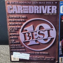 1987 Car and Driver Magazine Full Year 12 Issues Complete Vintage Lot of 12 - $52.24