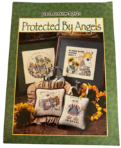 Good Natured Girls Cross Stitch Pattern Booklet Protected by Angels Angel Duty - £4.71 GBP