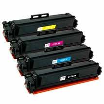 4 x Toner Cartridge for HP 414X LaserJet M454dn M454dw M479fdn M479fdw (No Chip) - £119.33 GBP