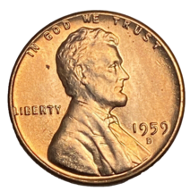 1959 D Lincoln Memorial Cent - £0.78 GBP