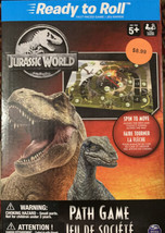 NEW Jurassic World Path Game Park Dinosaurs Board Spin Age 5+ Fast Paced... - £12.55 GBP