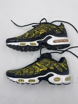 Nike Air Max Plus TN Womens Size 7.5 Shoes Yellow Snakeskin CT1555 001 Running - £42.83 GBP