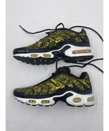Nike Air Max Plus TN Womens Size 7.5 Shoes Yellow Snakeskin CT1555 001 R... - £42.63 GBP