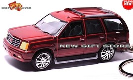 RARE KEYCHAIN DARK RED CADILLAC ESCALADE NEW CUSTOM Ltd EDITION GREAT GIFT - £39.15 GBP