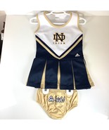 Notre Dame Fighting Irish Adidas Cheerleader Dress Girls Size 5 7/8 Costume - €23,17 EUR