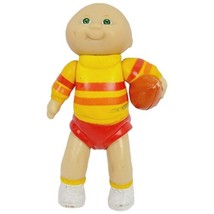 Vintage Cabbage Patch Kids Poseable Boy with Football PVC Figure 3.5&quot; - £3.99 GBP