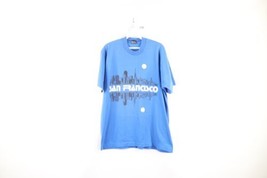 Vtg 90s Streetwear Men XL Faded Spell Out San Francisco Short Sleeve T-Shirt USA - £23.26 GBP