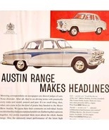1957 Austin Motor Co Ltd A 55 Import Advertisement Autocar Automobilia D... - $731.52 MXN