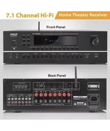 Pyle 7.1-Channel Hi-Fi Bluetooth Stereo Amplifier 2000 Watt - Black PT796BT - $242.87 CAD