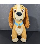 Disney Lady From Lady and the Tramp Plush Stuffed Animal Dog Toy - $23.84