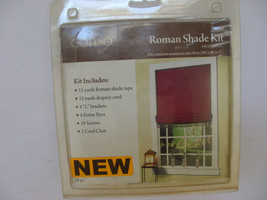 Roman Shade Hardware Kit 48&quot; x 60&quot; Window DIY Home Decor Curtain Conso - £10.26 GBP