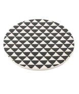 Thyme &amp; Table ~ 7.8&quot; Diameter ~ Ceramic ~ MEDALLION Black &amp; White Patter... - $31.75 CAD