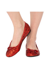 Rubie&#39;s Adult Red Glitter Shoe 8 - £88.28 GBP