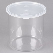 Carlisle 2.7 Qt. Classic Round Crock with Lid Withstands temp from 0-180... - £63.79 GBP