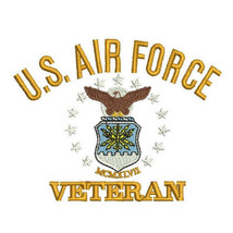 US AIR FORCE Veteran USAF Embroidered Polo Shirt - $664.31 MXN+