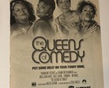 Queens Of Comedy Tv Print Ad Vintage Monique TPA4 - £4.66 GBP