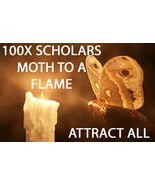 50-200X 7 SCHOLARS MOTH TO A FLAME ATTRACT MANY TO ONE BLESSINGS EXTREME... - £62.16 GBP+