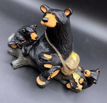 Jeff Fleming Bearfoots Bears Big Sky Carvers Boys Day Out Signed Gone Fishing - £31.04 GBP