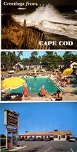Massachusetts, Cape Cod - 9 Color Senic Postcards - £5.57 GBP