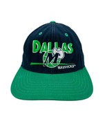Vintage Dallas Mavericks Hat NBA Snapback Twins Enterprise Cap Made in USA - $736.94 MXN
