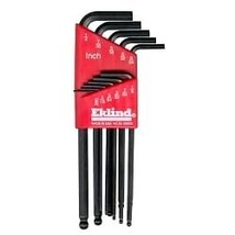 Eklind Tool Company HEX KEY SET 11 PC BALL END SAE LNG .050-5/16IN - $49.00