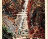 Scenic Incline from the Bottom of The Royal Gorge CO Postcard PC2 - $4.99