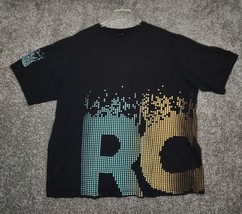 Vintage Rocawear T-shirt Mens 3XL Black Short Sleeve ROC Spellout Graphi... - £15.89 GBP