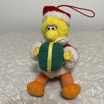 Sesame Street Vtg Christmas Big Bird Santa Plush Ornament. Kurt S Adler - $24.09