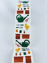 Vintage 1996 Mrs. Grossman's Stickers Roll Gardening Pots Gloves - Scrap... - $29.88