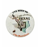 BEST LITTLE WHOREHOUSE IN TEXAS - A New Musical Comedy - Vintage pin 3.5&quot; D - $10.00