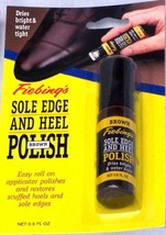 BROWN Sole Edge and Heel POLISH DRESSING shoe boot FIEBING&#39;S SOLE24P001Z... - $27.30