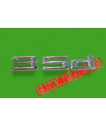2009-2013 bmw x5 e70 35d fender chrome number emblem logo badge sign - $551.01 MXN