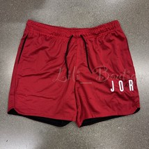 NWT Nike Air Jordan Jumpman DV7742-687 Men&#39;s Mesh Basketball Shorts Red Size XL - £26.30 GBP