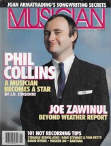 Musician Magazine June 1985 Phil Collins Zawinul Weather Report Armatrading Rock - $17.82