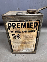 Vintage Illinois Oil Products Premiere Antifreeze 1 Gallon Can Filling S... - $153.61