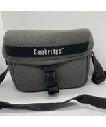 Cambridge Camera Bag Repositionable Padded Inserts Gray Tweed Durable St... - $397.41 MXN