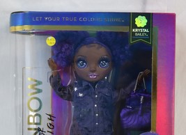 Rainbow High Jr High Series 2 Krystal Bailey- 9&quot; Purple Posable Fashion Doll - £11.98 GBP