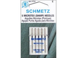 SCHMETZ Microtex (Sharp) (130/705 H-M) Sewing Machine Needles - Carded - Size 90 - $14.90