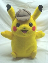 Wct Pokemon Talking Moving Detective Pikachu 12&quot; Plush Stuffed Animal Toy - £39.00 GBP