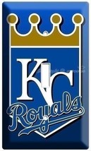 KANSAS CITY ROYALS KC BASEBALL MLB SINGLE LIGHT SWITCH WALL PLATE COVER ... - $8.99