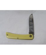 Case XX USA 3137 CV Sodbuster Jr Yellow Single Blade Folding Pocket Knife - $24.74