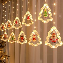 Christmas Decorations Indoor with 10 Christmas Ornament,10Ft 120LED (War... - £20.87 GBP