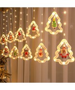 Christmas Decorations Indoor with 10 Christmas Ornament,10Ft 120LED (War... - £20.69 GBP