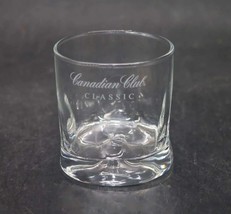 Canadian Club Classic rye whisky lo-ball, whisky, on-the-rocks glass. - $37.06